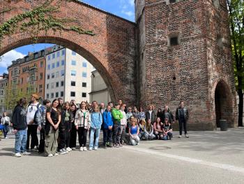 Gruppenfoto am Sendlinger Tor